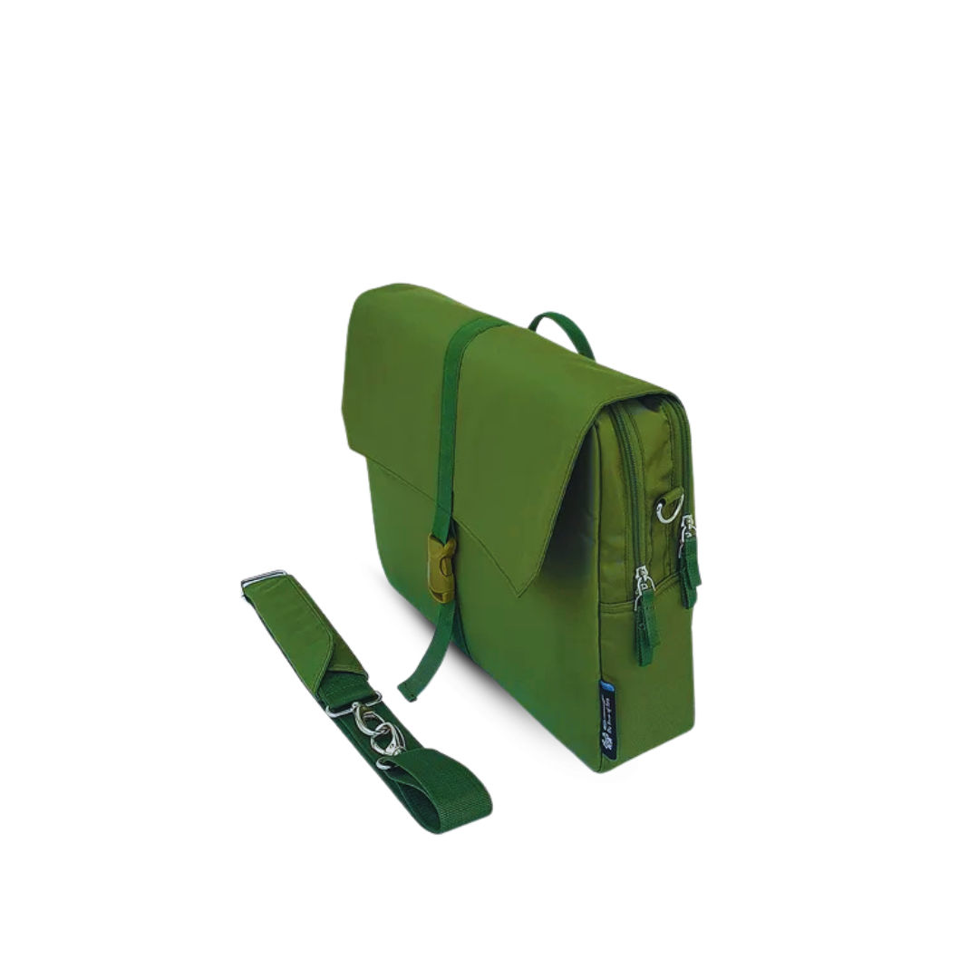 Green Unisex Laptop Messenger Bag for Everyday Use 012